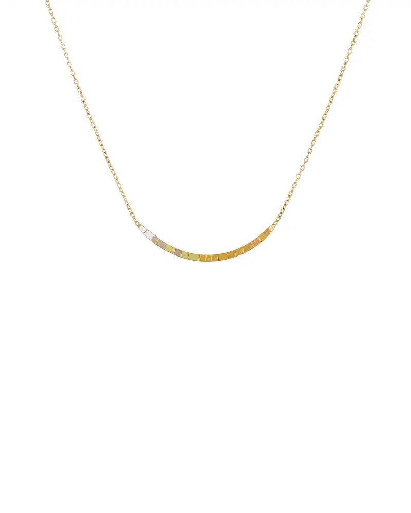 Sia Taylor KN19 RAIN Rainbow Gold Arc Pendant WB