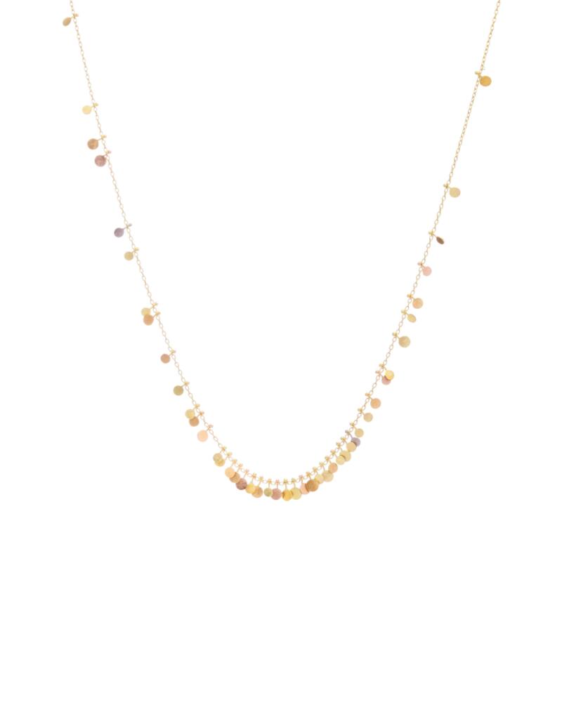 Sia Taylor DN362 RAIN Rainbow Tiny Dots Cluster Necklace WB