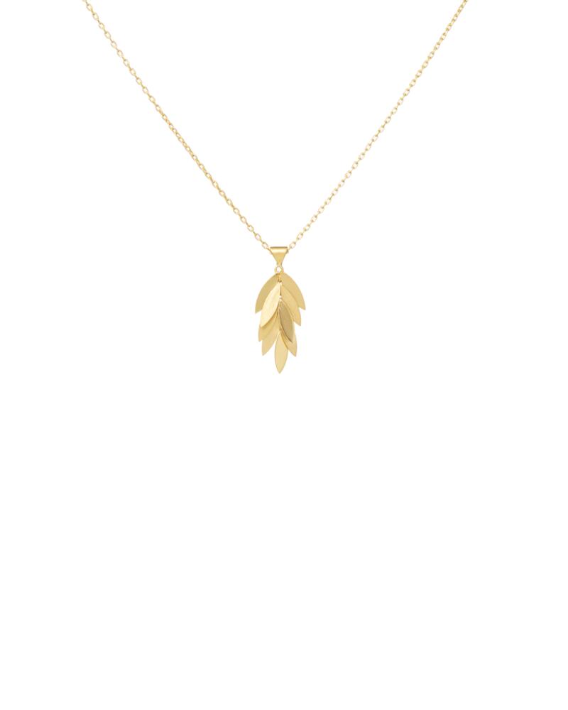 Sia Taylor KLN3 Y Yellow Falling Leaf Pendant WB