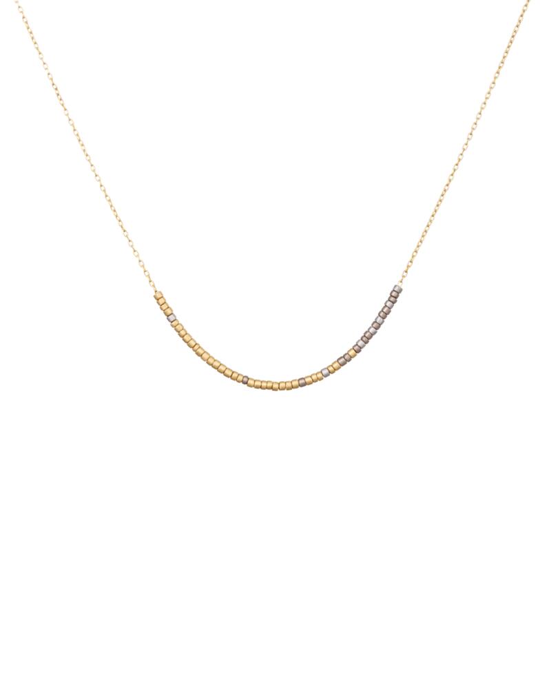 Sia Taylor KN12 Y Tiny Bead Colour Graded Necklace WB