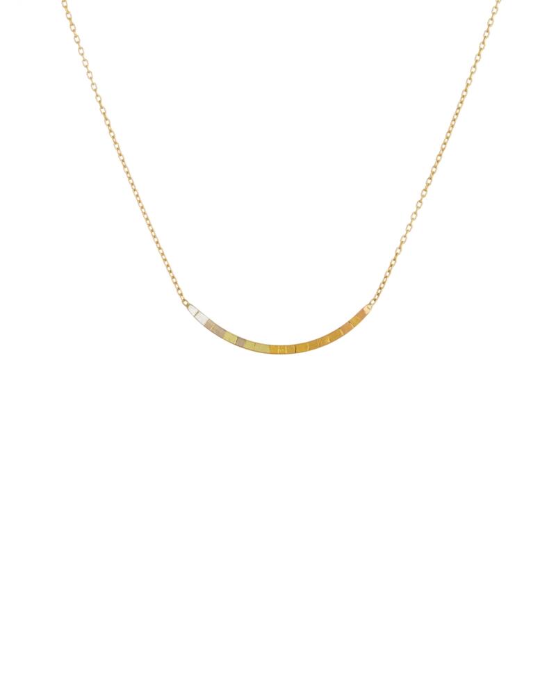 Sia Taylor KN19 RAIN Rainbow Gold Arc Pendant WB