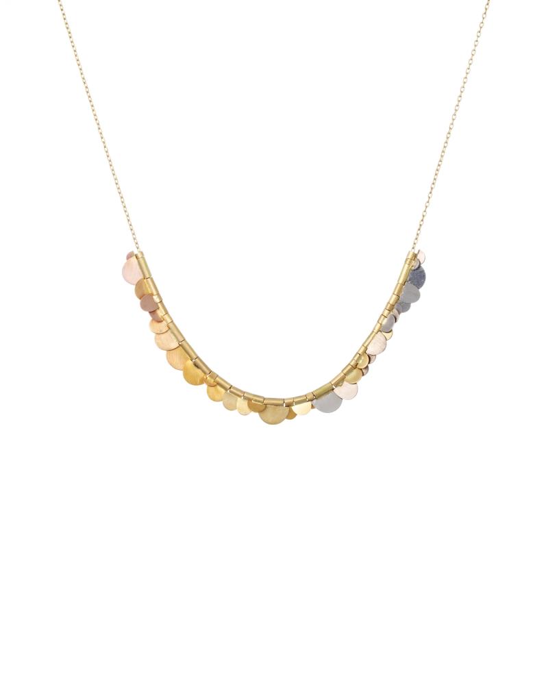 Sia Taylor KN3 Y Rainbow Golds Flora Necklace WB