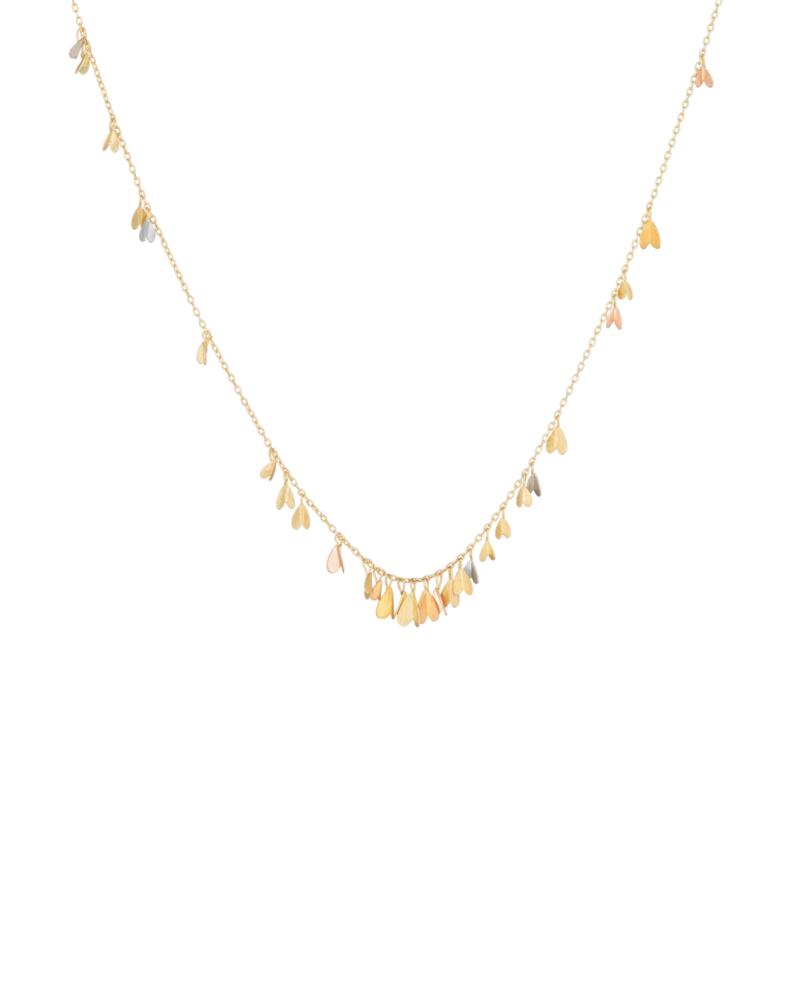 Sia Taylor MN17 RAIN Rainbow Gold Necklace 1