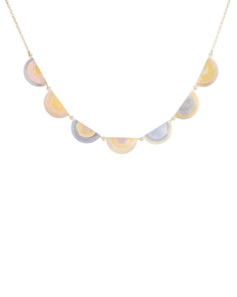 Sia Taylor RN6 RAIN Rainbow Gold Necklace 1