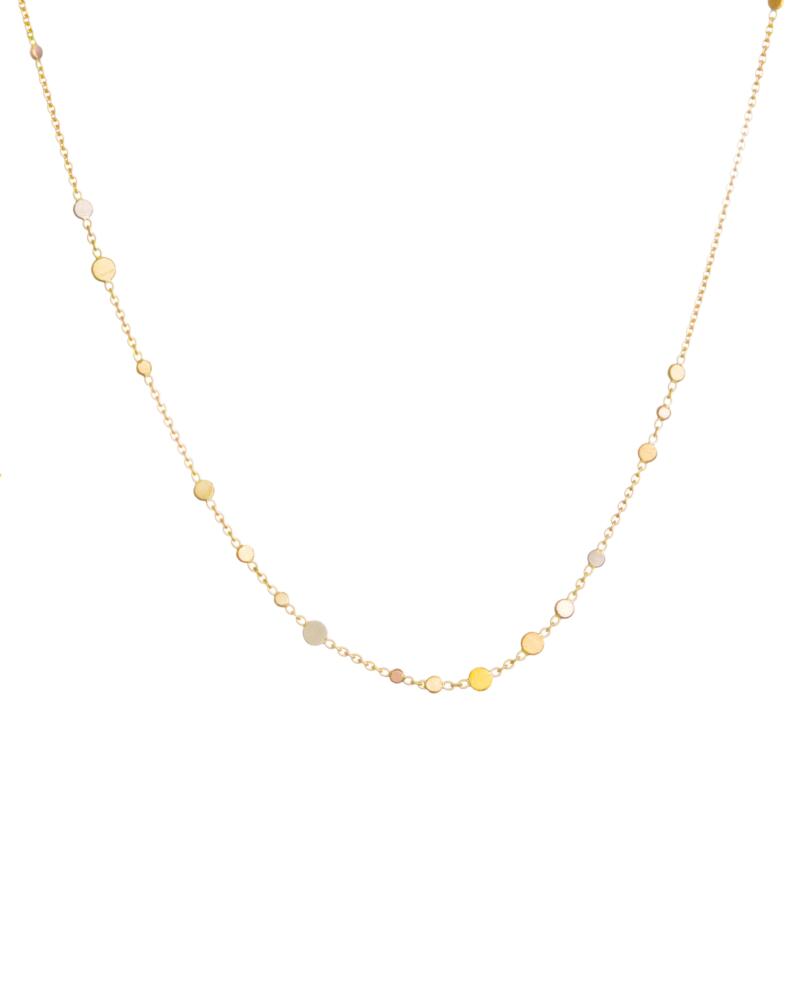 Sia Taylor SN2 RAIN Scattered Dust Rainbow Necklace WB