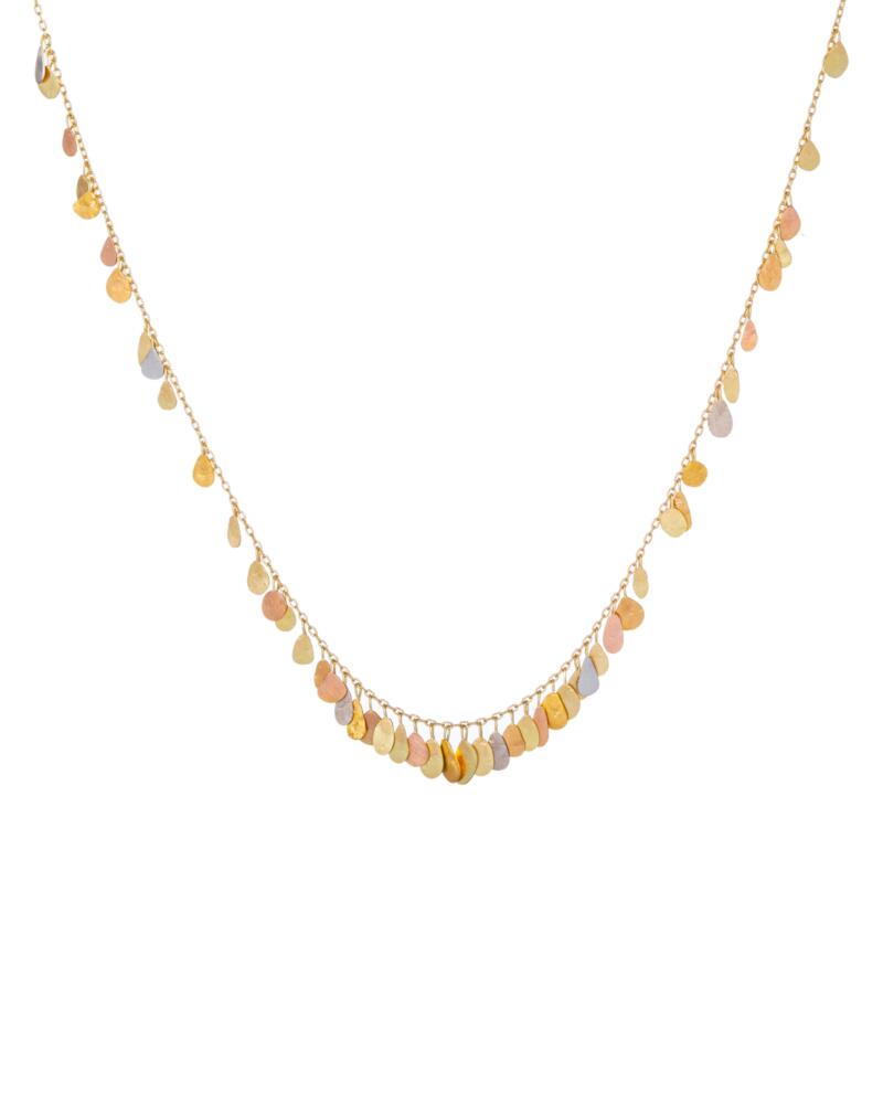 Sia Taylor TN1 YMIX Raindrop Gold Necklace WB