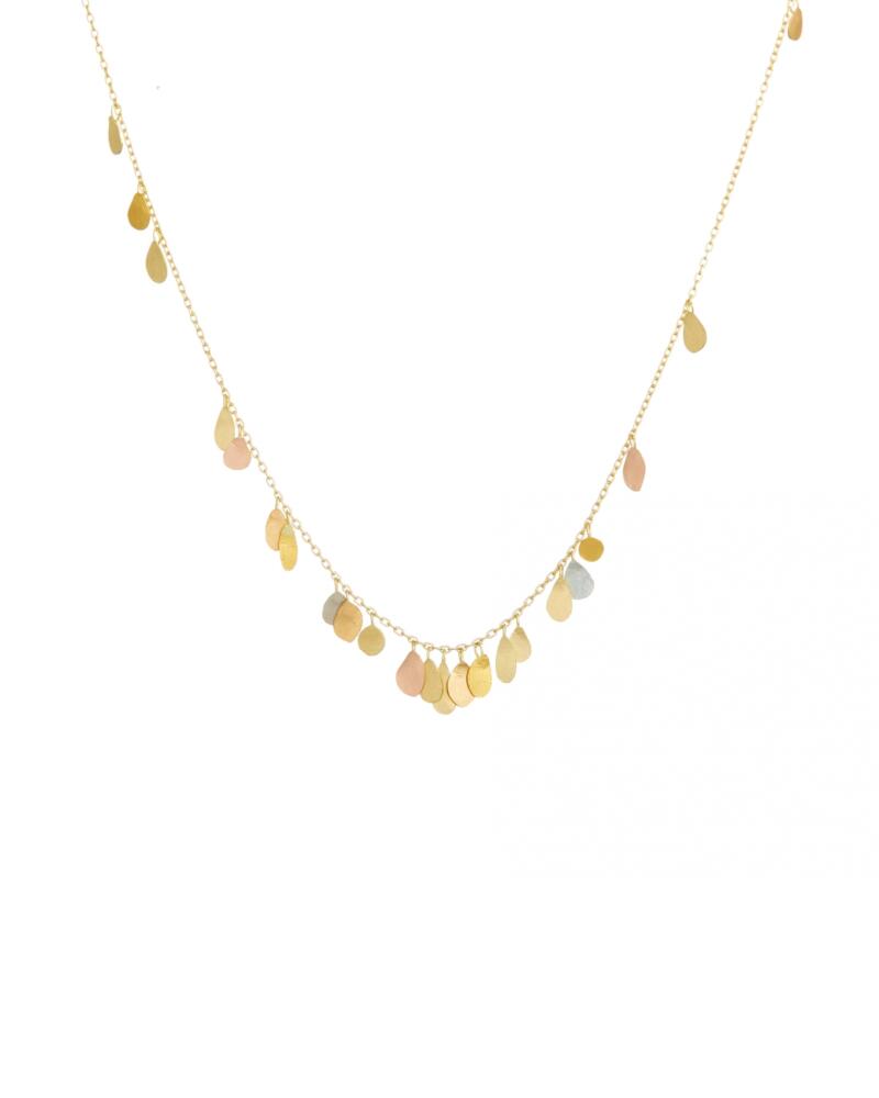 Sia Taylor TN5 YMIX Raindrop Gold Necklace WB