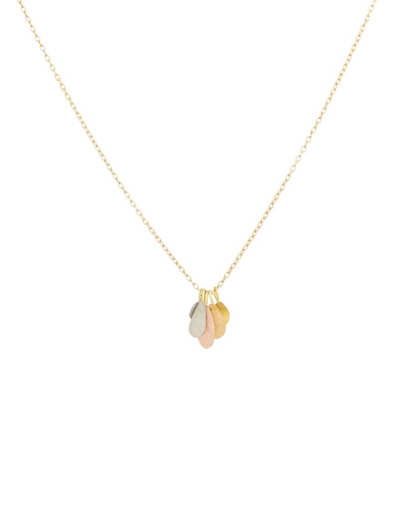 Sia Taylor TN7 Y Raindrops Gold Pendant WB